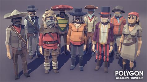 Polygon Western Frontier Low Poly 3d Art By Synty Assetsdealspro