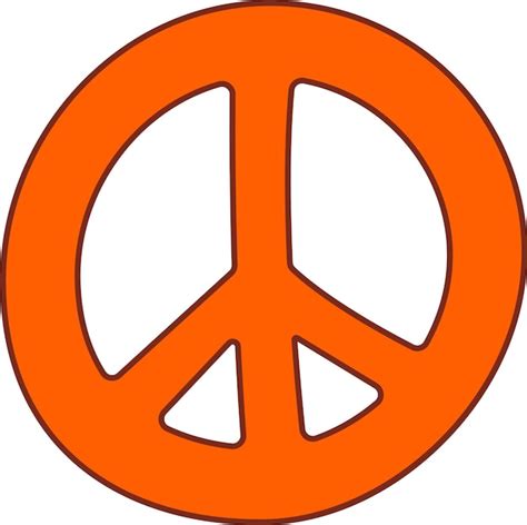 Premium Vector Peace Symbol Icon