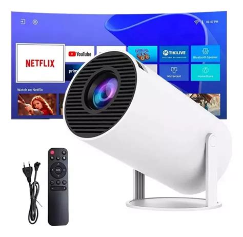 Projetor Cinema Led Portátil Smart Wifi Bluetooth Android 4k Frete grátis