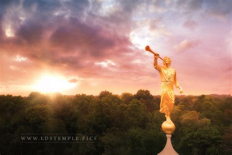 Why the Angel Moroni Tops Most LDS Temples - LDS Temple Pictures