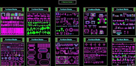 Furniture Blocks Dwg Block For Autocad • Designs Cad