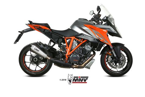 Chappement Homologu Mivv Delta Race En Acier Inox Pour Ktm