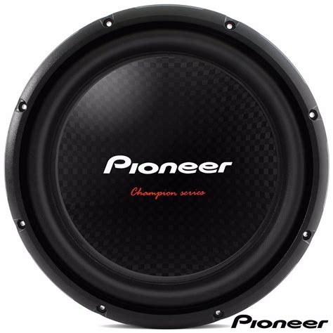 Subwoofer Pioneer W Rms Pol Ts W D Bobina Dupla Mercado Livre