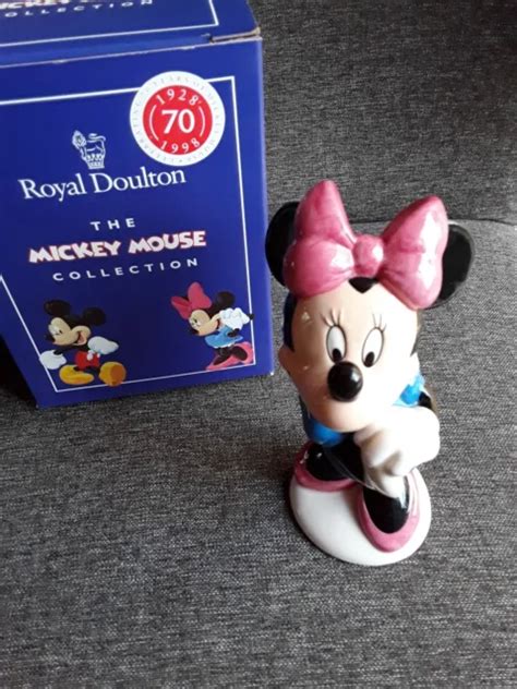 ROYAL DOULTON MICKEY Mouse Collection Walt Disney Figure Minnie Mouse