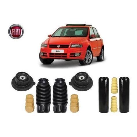 Kit Coxim Batente Dianteiro Traseiro Fiat Stilo