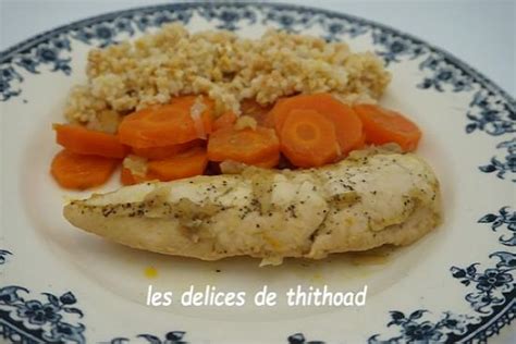 Recette D Aiguillettes De Poulet Miel Et Carottes