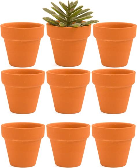 24 Pcs 216 Small Mini Clay Pots Terracotta Pot Ceramic