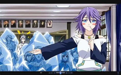 Shirayuki Mizore Cute Rosario Ice Shirayuki Vampire Anime Girl