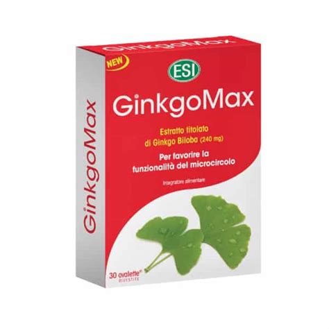 Ginkgomax Ovalette Esi Il Punto Naturale