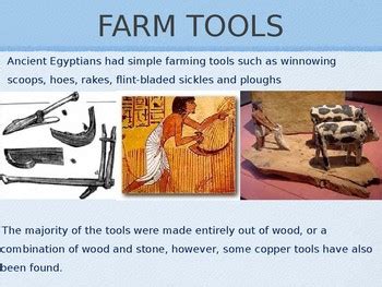 Ancient Egyptian Farming Tools