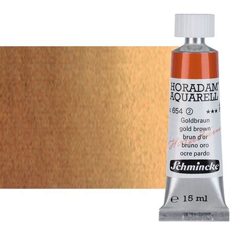 Schmincke Horadam Watercolor Gold Brown Ml Jerry S Artarama