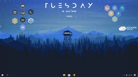 Finally gave in to Mond. : r/Rainmeter