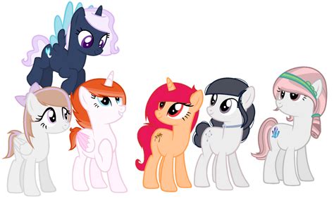 Mlp Next Generation Mane 6 By Crystalsweetsyt On Deviantart