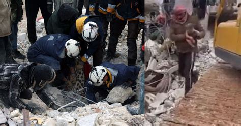 Terremoto In Siria Neonata Estratta Viva Dalle Macerie Era Legata Dal