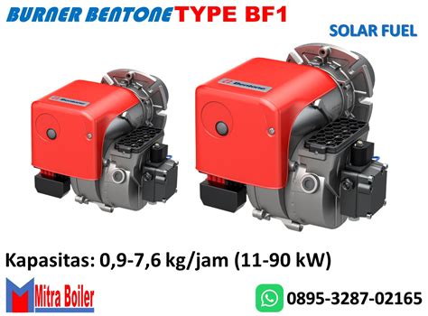 Jual Burner Bentone Di Indonesia Fabrikasi Boiler Dan Thermal Oil Boiler