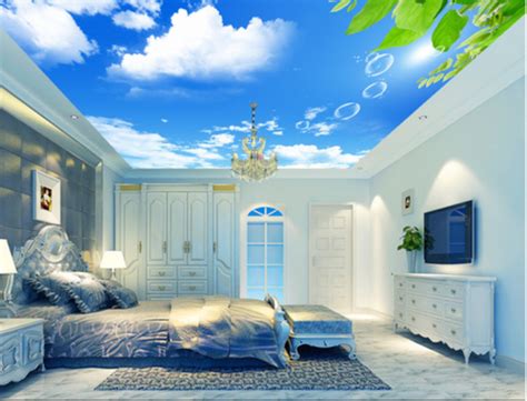 31 Fabulous Sky Bedroom Theme Decoration Ideas - HOMYHOMEE