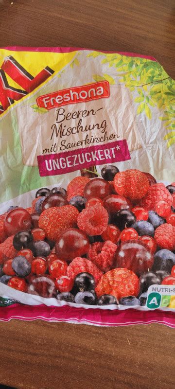 Freshona Beeren Mischung Ungezuckert Kalorien Neue Produkte Fddb