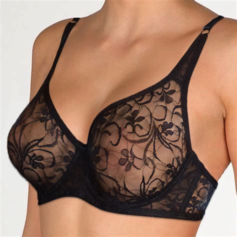 Soutien Gorge En Dentelle Et Broderie Style Armature Et Avec Bretelles