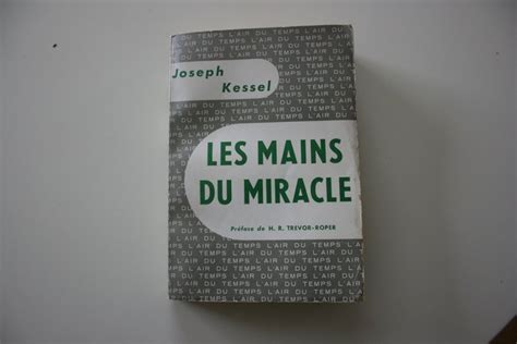 Signé Joseph Kessel Les Mains du Miracle 1960 Catawiki