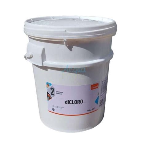 AQUA SPHERE DICLORO GRANULARE 56 PER PISCINA FUSTO DA 25 KG