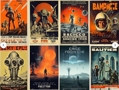 Captivating Sci-fi Movie Posters For Your Wall