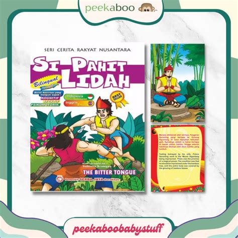 Jual Buku Cerita Rakyat Nusantara Bilingual Si Pahit Lidah Buku