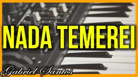 Nada Temerei Gabriel Santos Cover Minist Rio Atitude Youtube