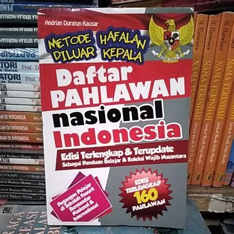 Jual Metode Hafalan Diluar Kepala Daftar Pahlawan Nasional Indonesia