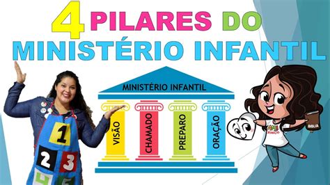 OS 4 PILARES DO MINISTÉRIO INFANTIL CURSO ONLINE 100 GRATUITO Prof