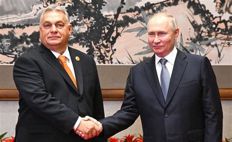 Meeting With Prime Minister Of Hungary Viktor Orban President Of Russia