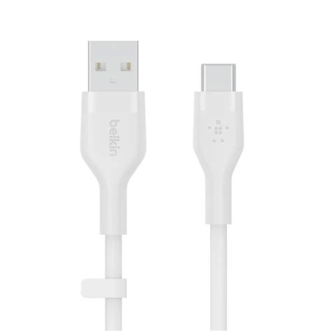 Belkin Boost Charge Flex Cable Usb A A Usb C Silicona 1m Blanco