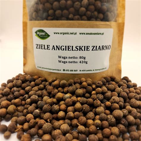 ZIELE ANGIELSKIE ZIARNO Organic Przyprawy Naturalne