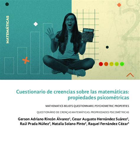 Pdf Cuestionario De Creencias Sobre Las Matemáticas Propiedades