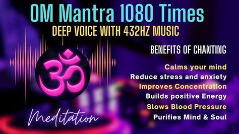 Om Mantra Chanting Times For Positive Energy And Deep Meditation