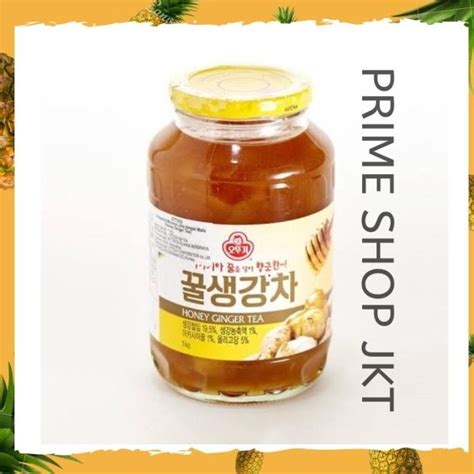 Jual Ottogi Honey Ginger Tea 1 Kg Minuman Sehat Jahe Korea Shopee