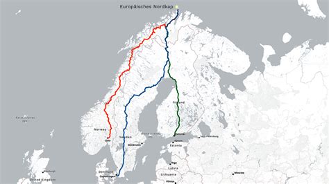 Nordkap mit dem Wohnmobil 7 Routen für optimale Anreise