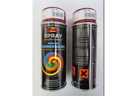 Spray Vopsea Profesional CHAMPION RAL 3005 Rosu 400ml VistaCar Cel Mai