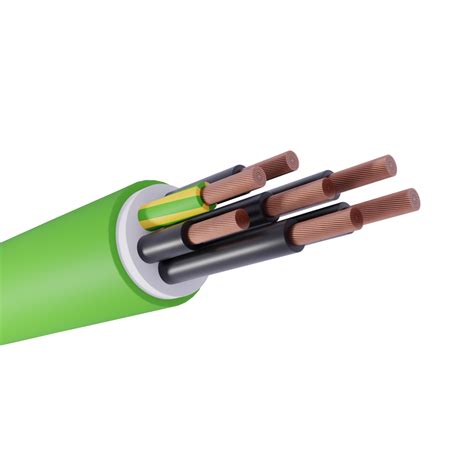 JMV HF Flex 12G1 5 mm2 grøn Tr JMV Cables Webshop