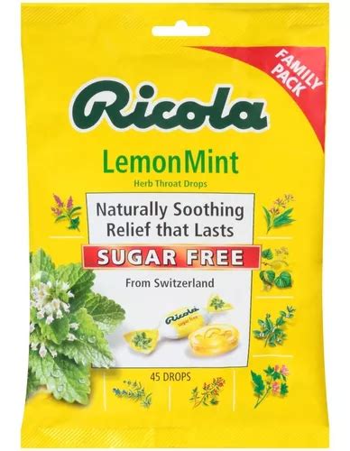 Ricola Dulces Naturales Garganta Sugar Free Pack Importad Mercadolibre