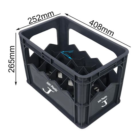 Bottle Crates With Dividers 15 Bottle Beer Storage Crate Wholesale Price