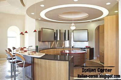 Italian Kitchen Designs With Pop Ceilings