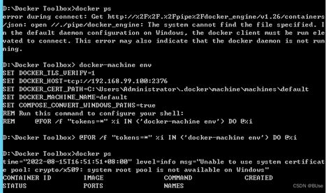 Error During Connect Get 2F 2F 2Fpipe 2Fdocker Engine V1 35