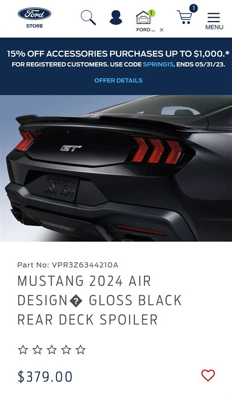 Let S Discuss The Trunk Wing Options Page 3 Mustang7G 2024