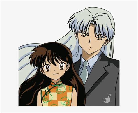 Sesshomaru And Rin Kids Sesshomaru and rin kiss inuyasha rin sesshomaru ...