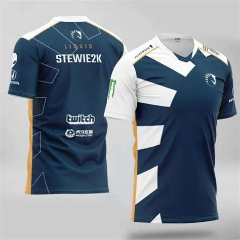 Jual JERSEY BAJU KAOS TEAM LIQUID GAME DOTA 2 WILDRIFT LOL 2020 FREE