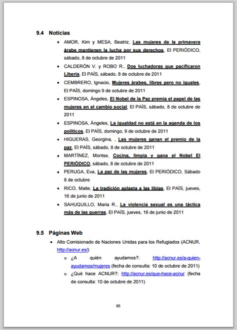 Como Hacer Una Bibliografia De Un Informe Nepora