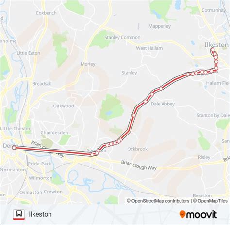 Ilkeston Flyer Route Schedules Stops Maps Ilkeston Updated