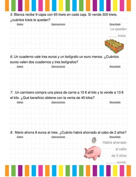 Colección De Problemas 3º Primaria Pdf