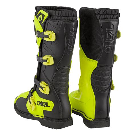 Oneal Rider Pro Stiefel Neon Yellow Stiefel Bmo Bike Mailorder