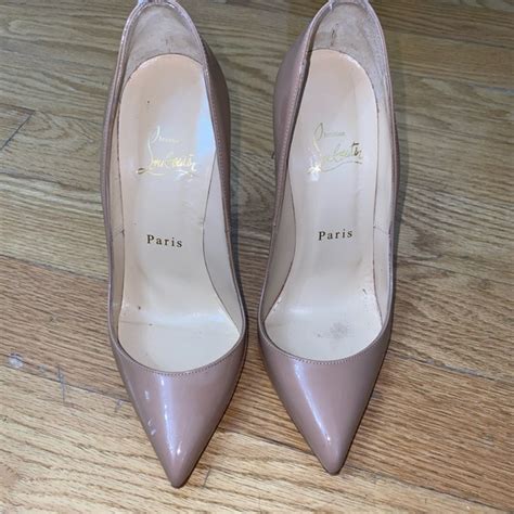 Christian Louboutin Shoes Christian Louboutin Pigalle Nude Patent